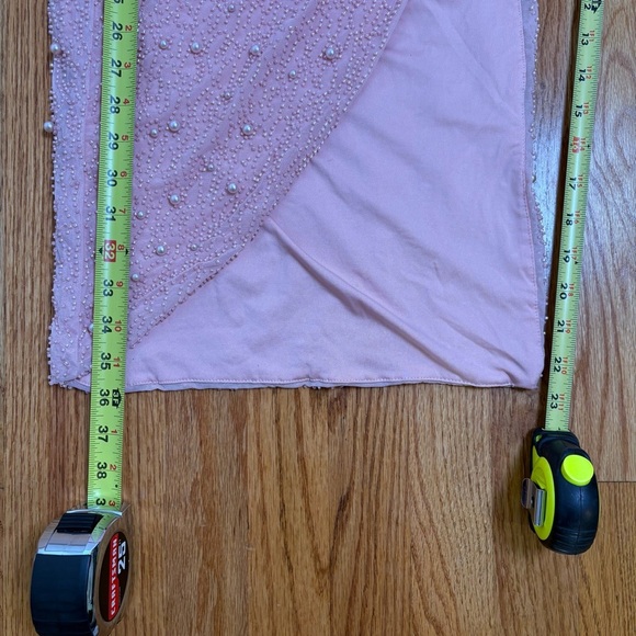 OH POLLY La Desirade Bordeaux Maxi Skirt in Rose prom formal special occasion 6 - Picture 11 of 17